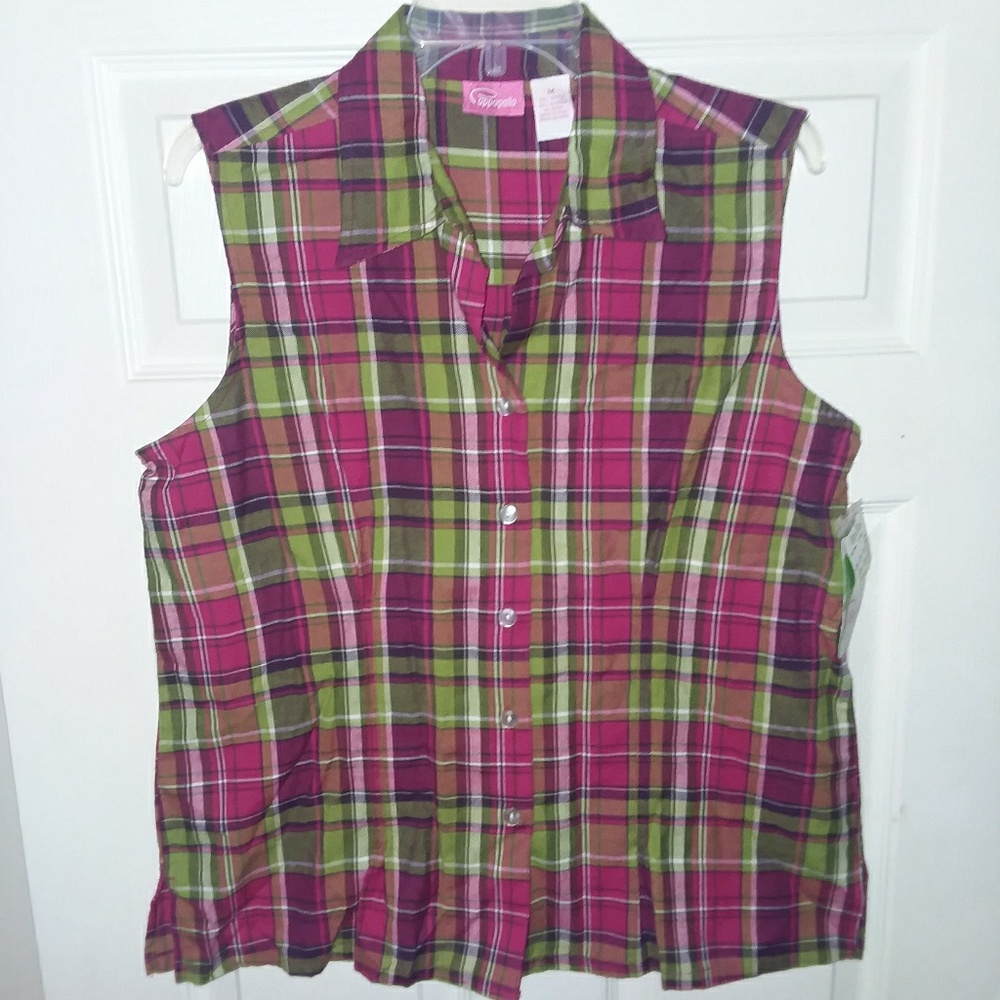 Pappagallo Multi-color Button up